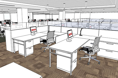 Colgate Drawing Office Furniture