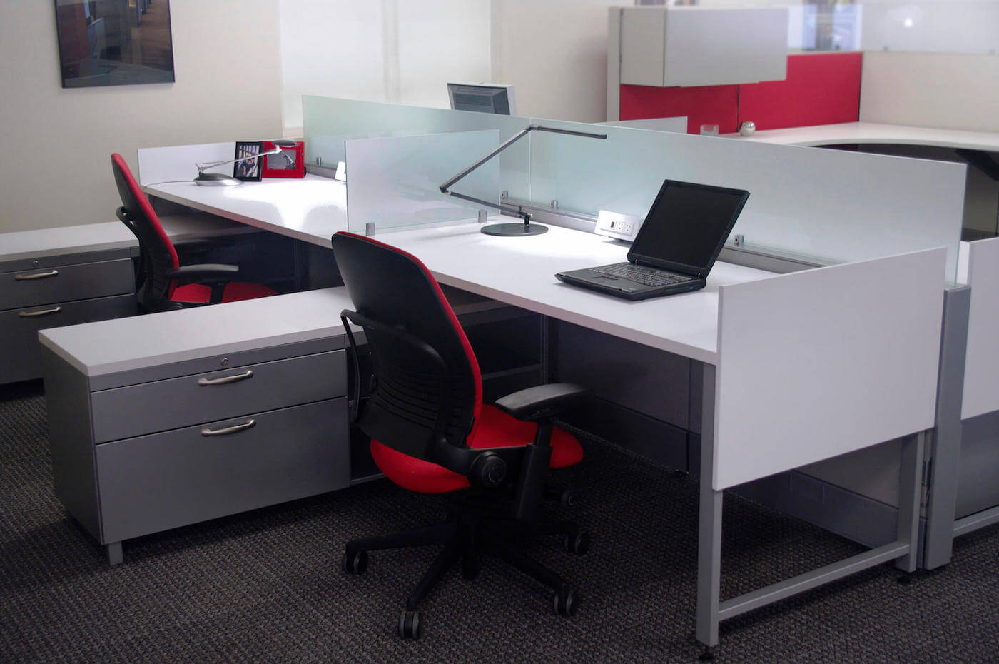 benching open plan office furniture systems