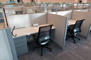 new COVID-19 office furniture layout